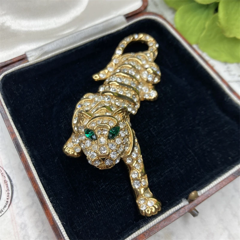 合金胸针 trifari密镶老虎胸针1-1【2071212-007】