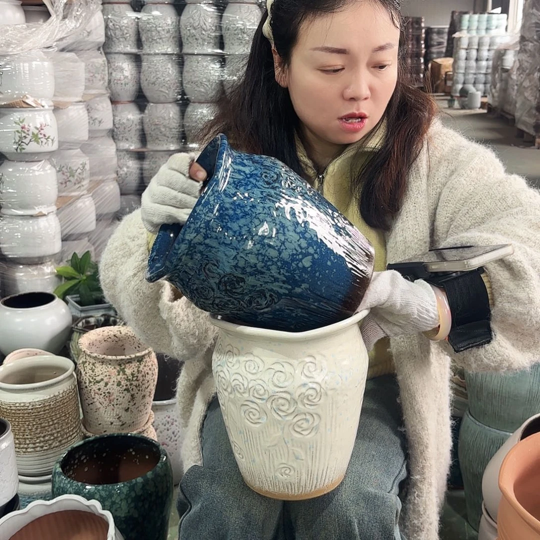 正品两个高22/18红陶