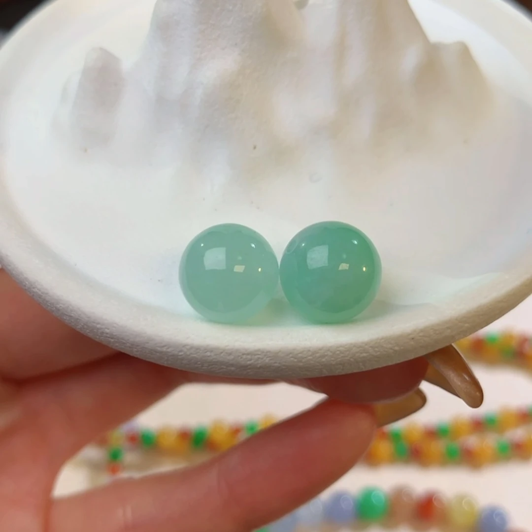 定制翡翠未镶嵌 毛货抛光定制 卡10 yy 多样性发货