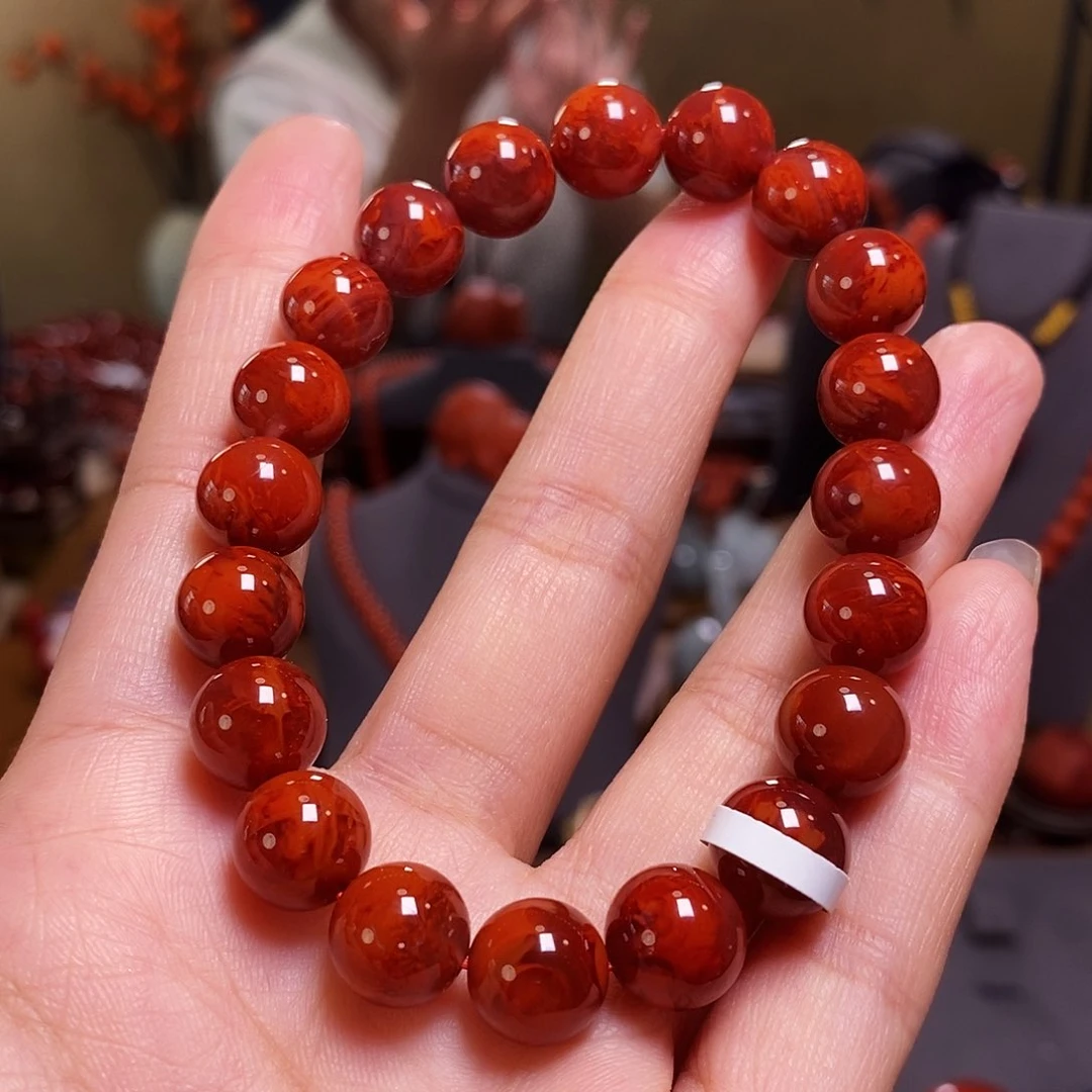 南红玛瑙单圈10.5m m未镶嵌