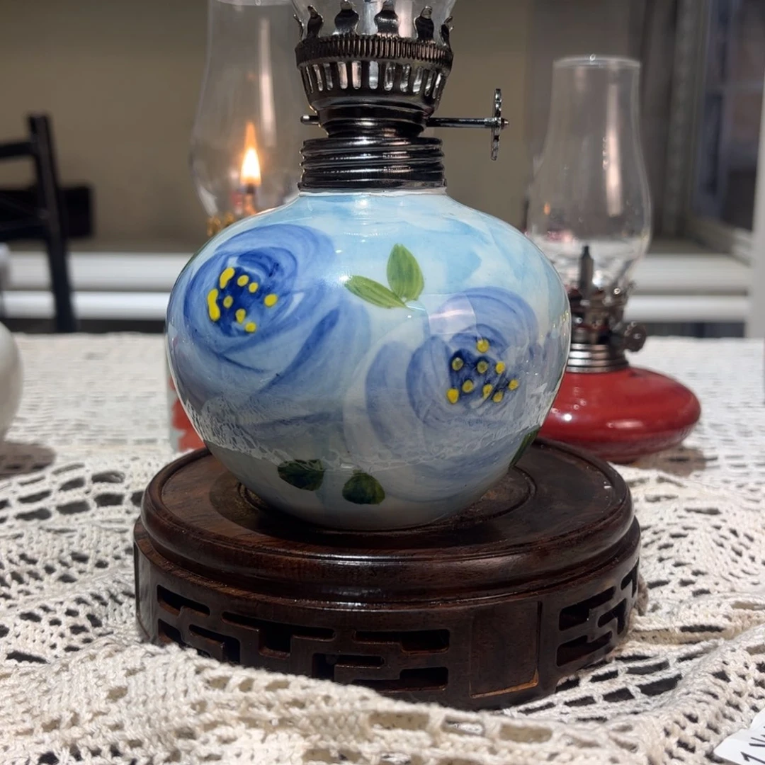 摆件景德镇陶瓷香薰灯