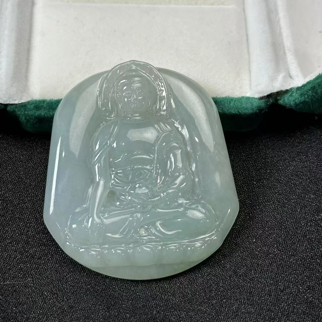 【睿泽鉴宝】翡翠吊坠 DPDB0119-7