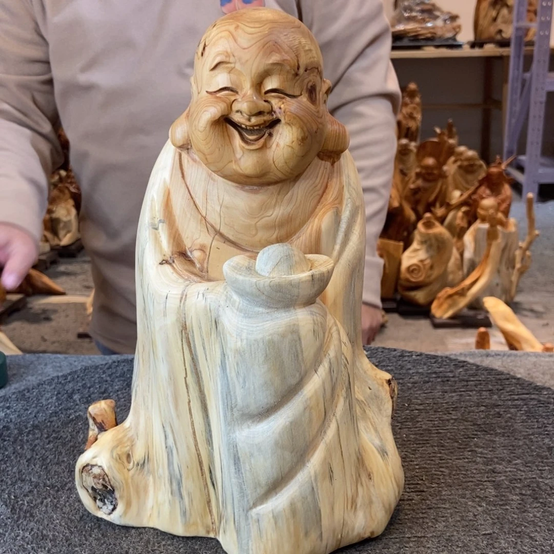 柏木（崖柏）太行崖柏根雕摆件