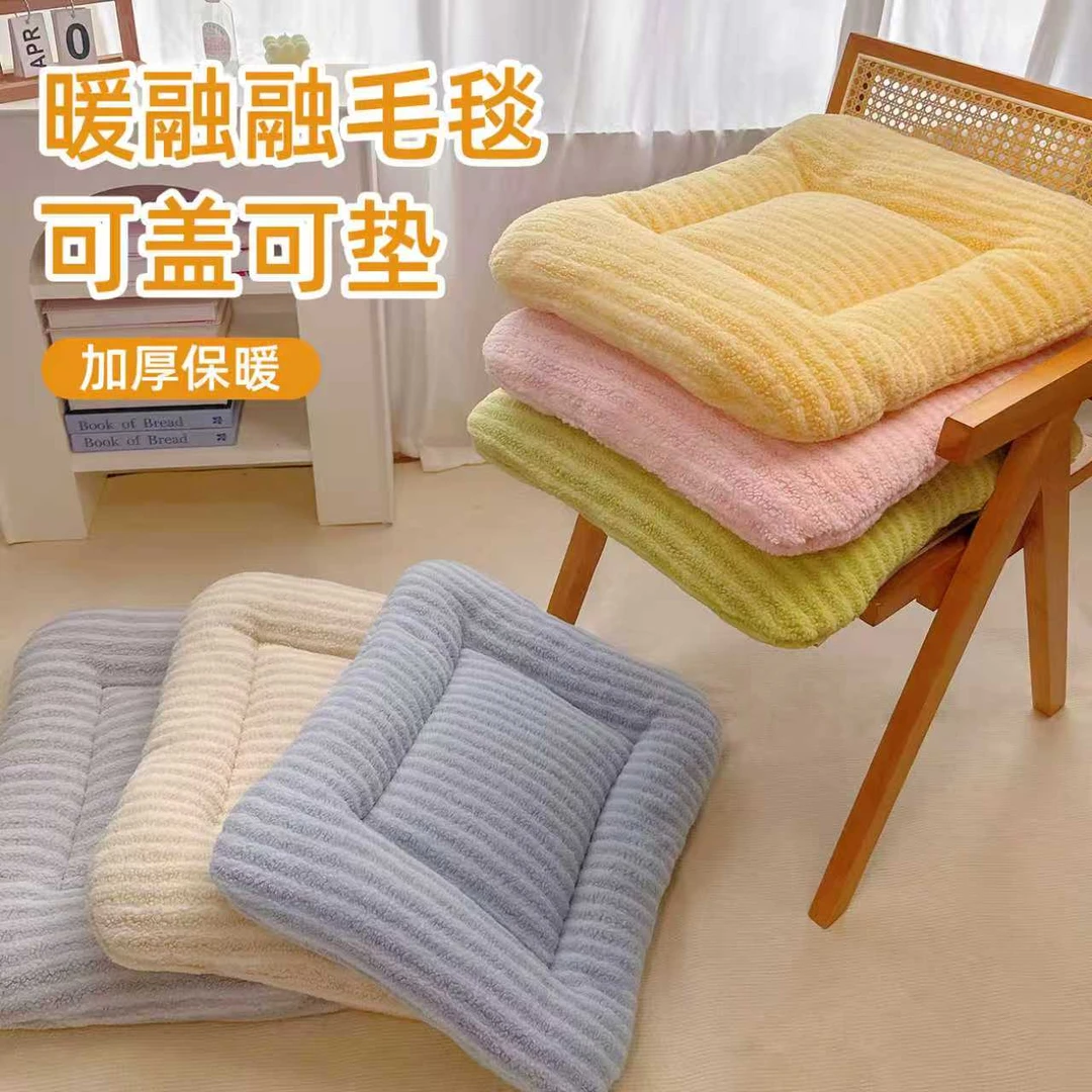 加厚宠物睡垫狗垫子宠物毛毯猫咪睡垫宠物垫子毯子秋冬狗狗垫子