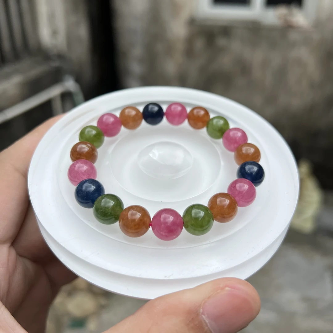 a603精品彩虹单圈卡10mm手串项链百搭