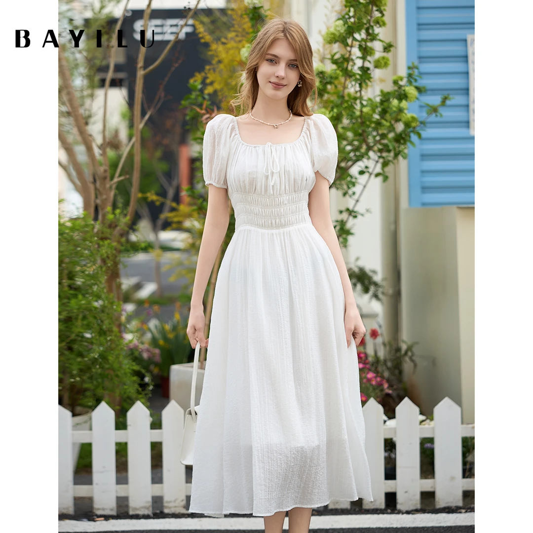 【多金】芭依璐女装夏季新款时尚连衣裙95L7011Z