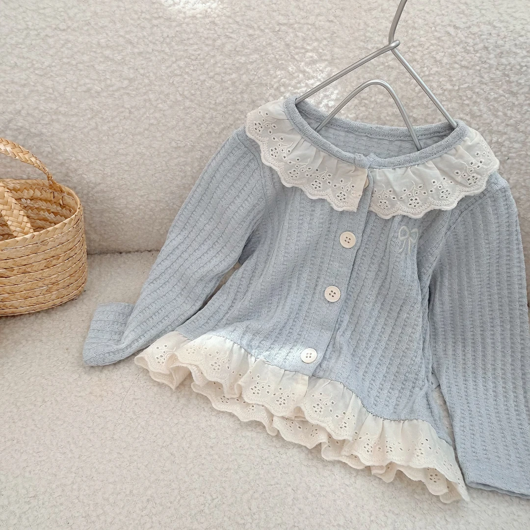 2025新款女童外套春秋款女宝宝洋气百搭秋装开衫上衣儿童秋季童装