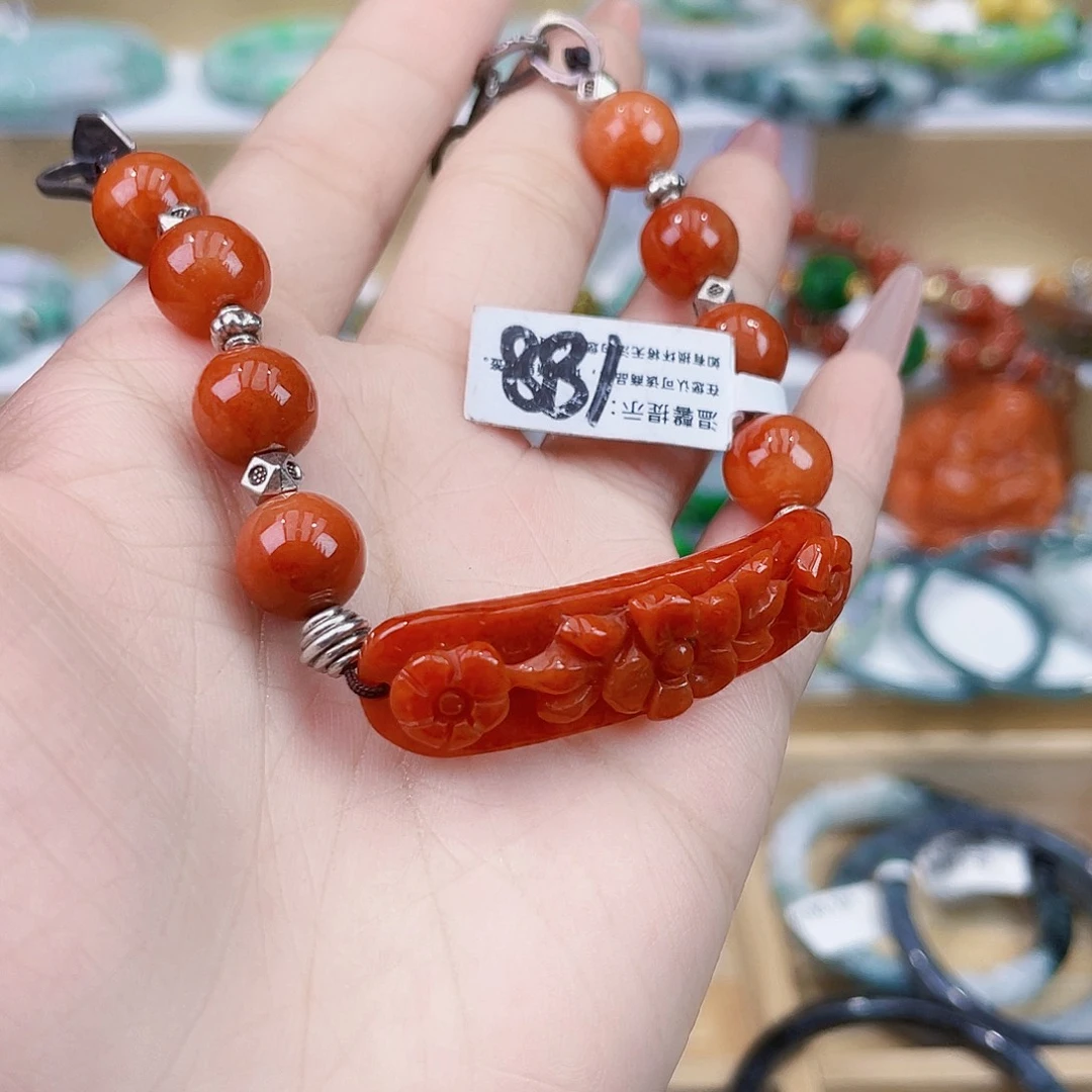 翡翠未镶嵌手链手链