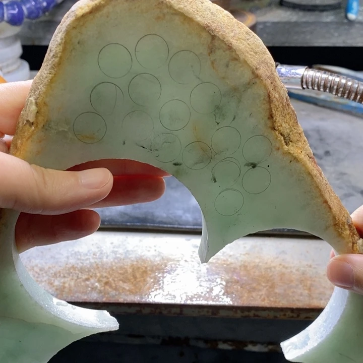 定制翡翠未镶嵌串珠