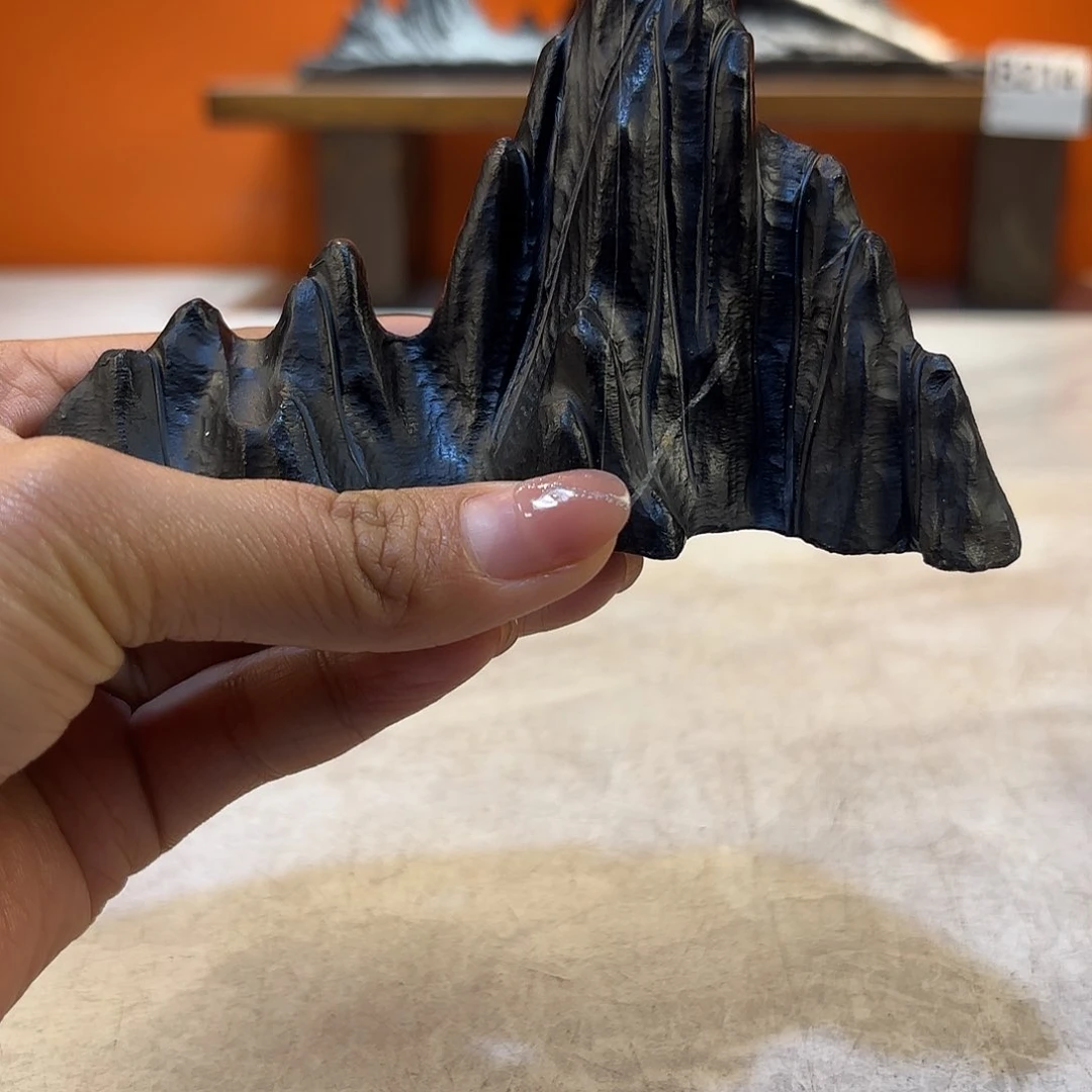 茶宠灵璧石奇石摆件