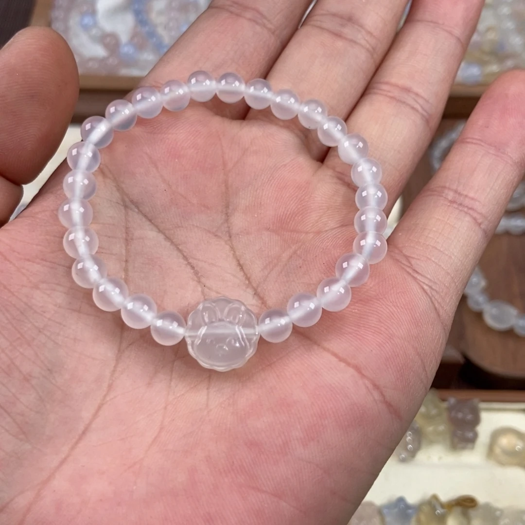 玛瑙/玉髓未镶嵌手链