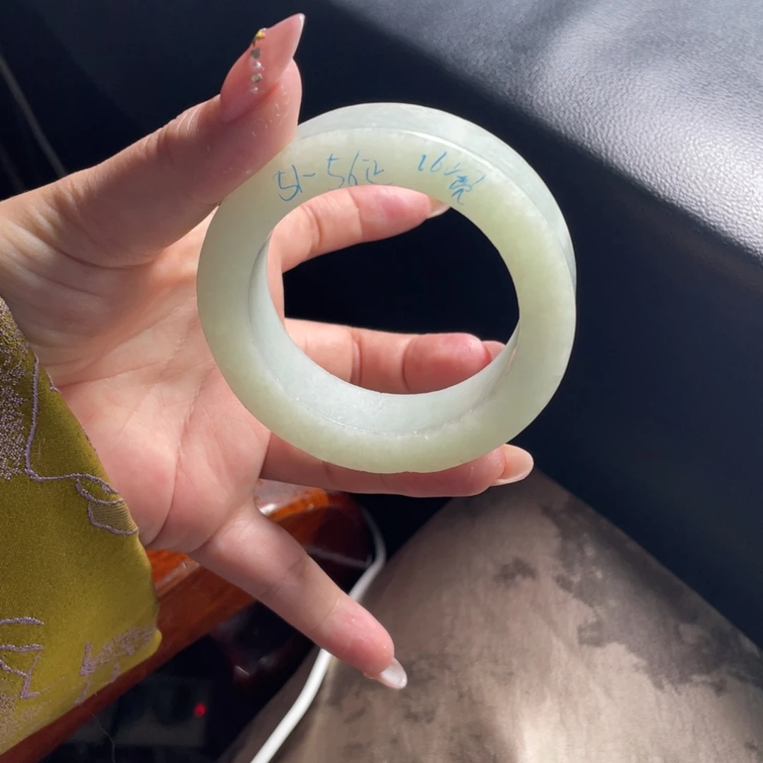 定制翡翠未镶嵌宽版51-56正圈