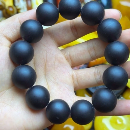 未镶嵌琥珀手链蜜蜡
