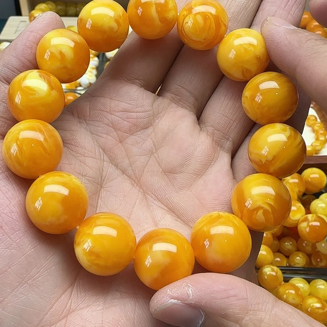 浙***见精品老蜡素串搭配一条