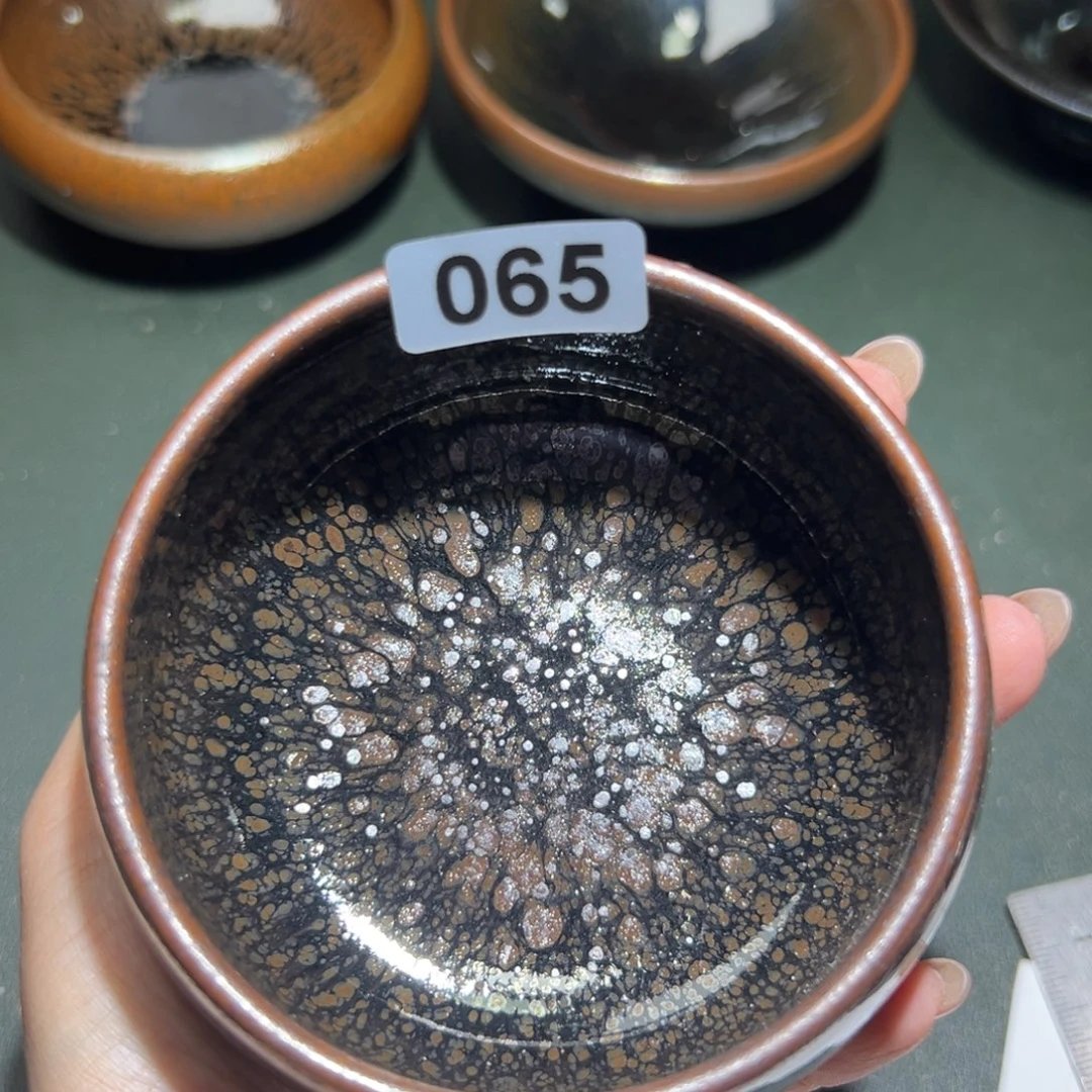 善***己茶盏全手工原矿原釉建盏