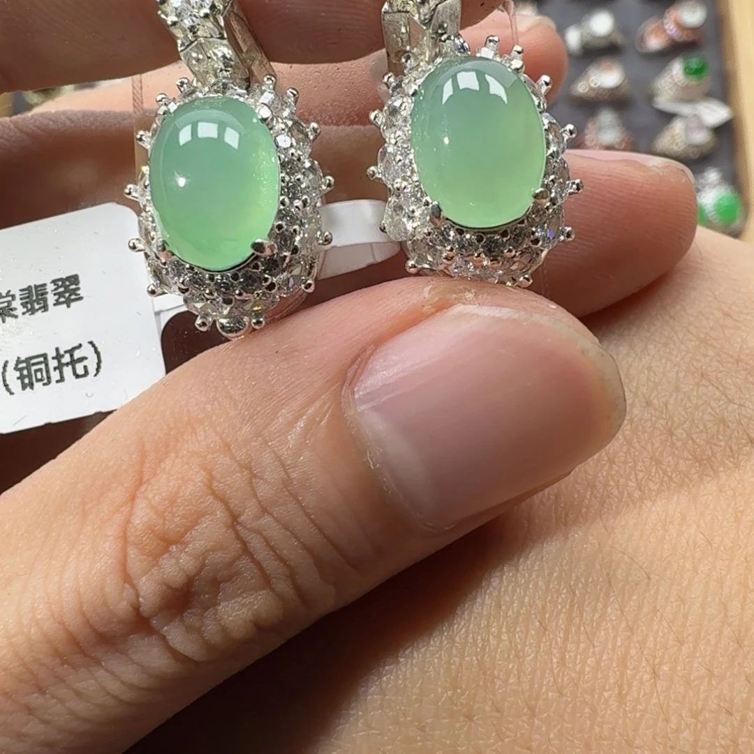 翡翠未镶嵌戒指天然缅甸翡翠A货