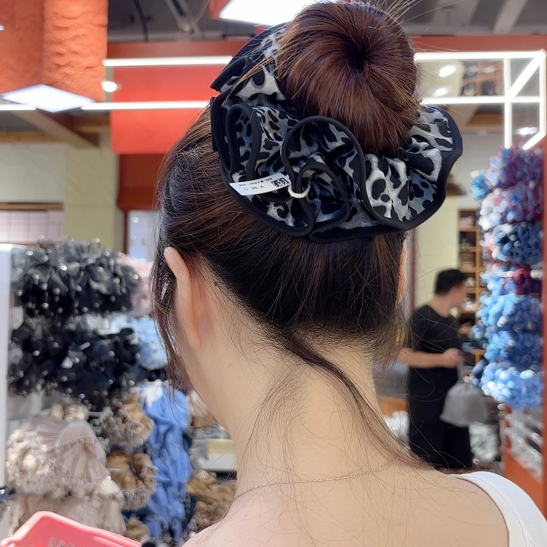 铁合金皮质发饰发夹