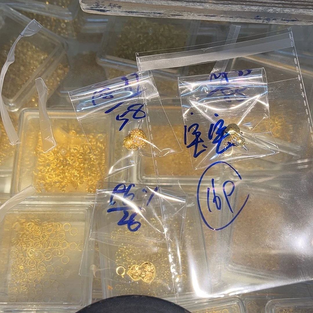 无足银纯银镀金925