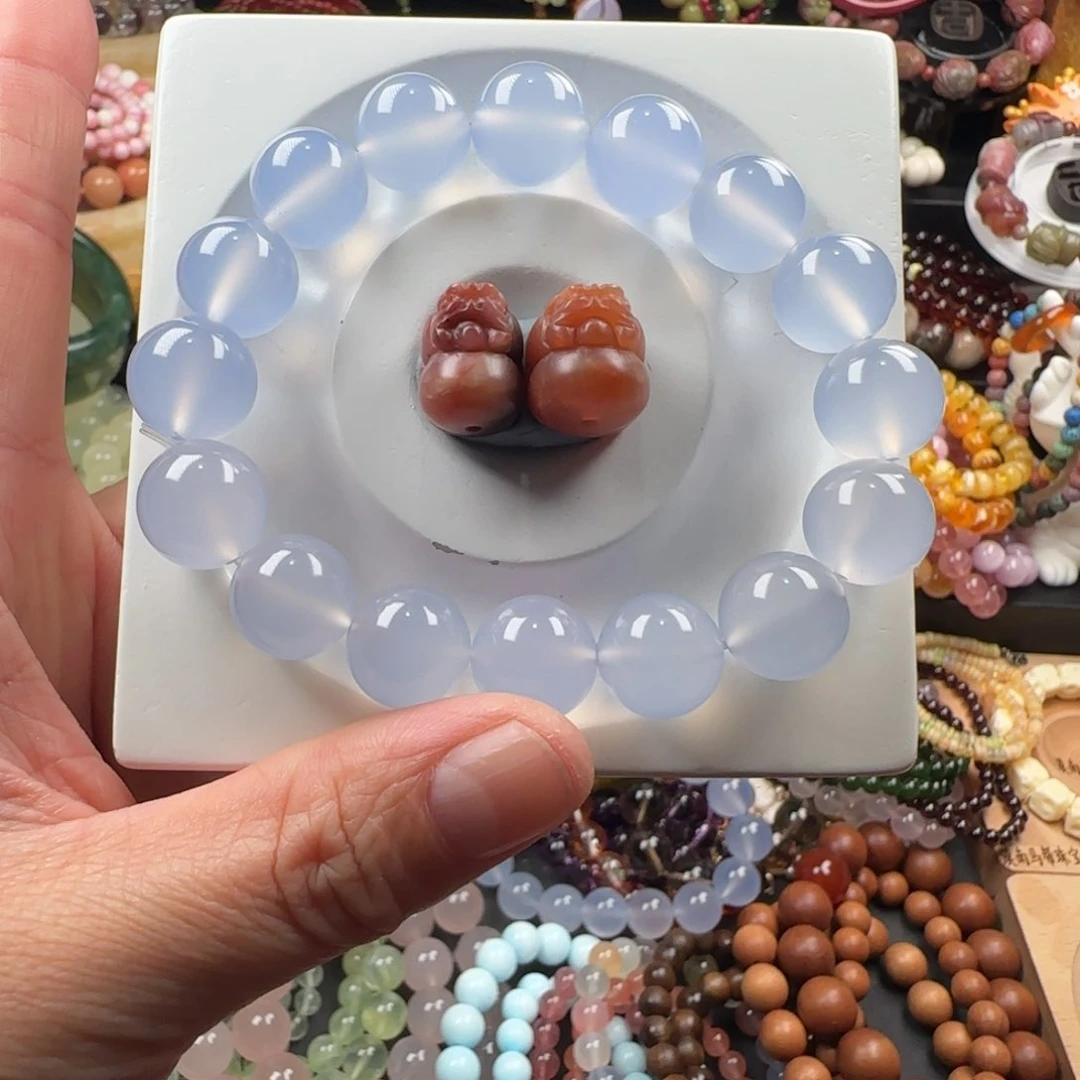 石英质玉手链未镶嵌@**嫣