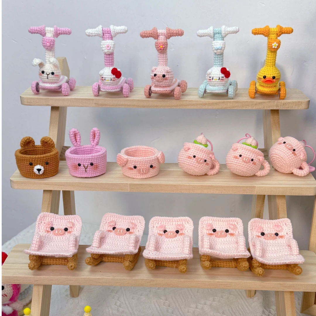 【先选品后付款，请勿自主下单】手工钩织玩偶、默认微瑕no退no换