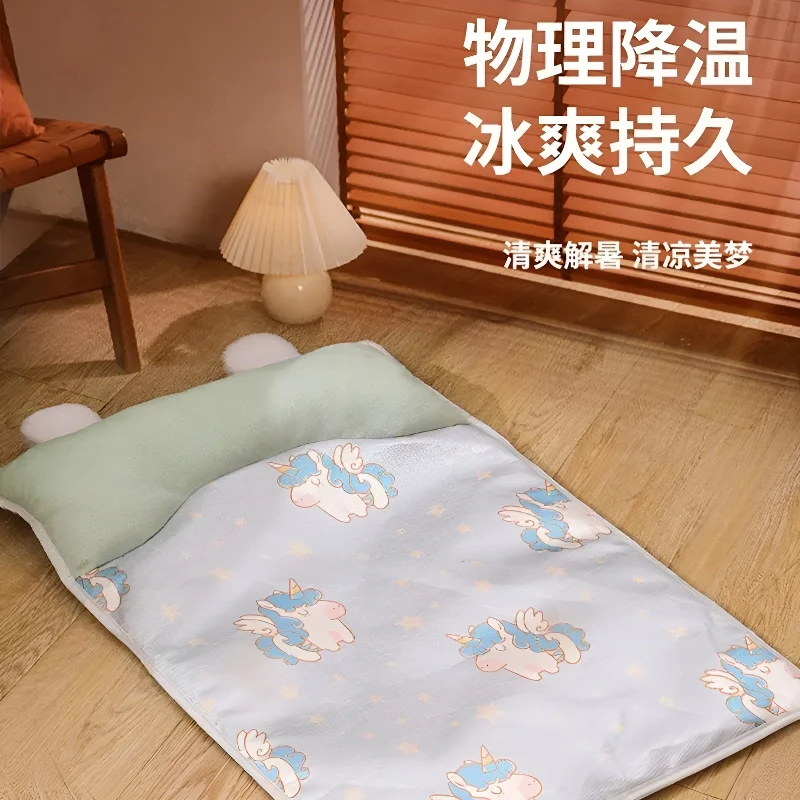 狗窝猫窝夏季冰丝凉席狗狗窝宠物用品泰迪小中型犬狗床四季通用JY