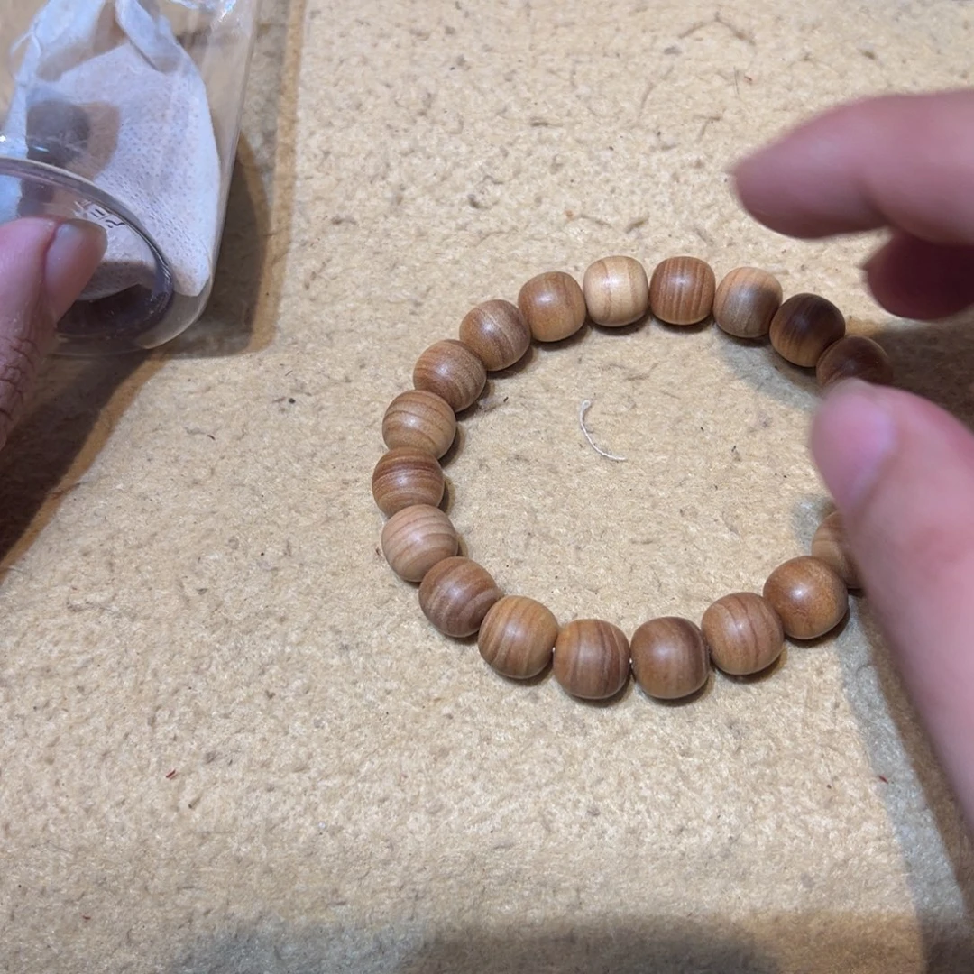 黄花梨/降香黄檀手串/手链10x11正区虎皮纹