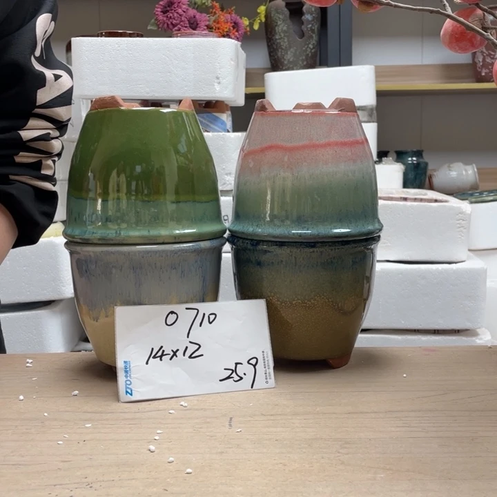 粗陶多肉花盆微瑕710