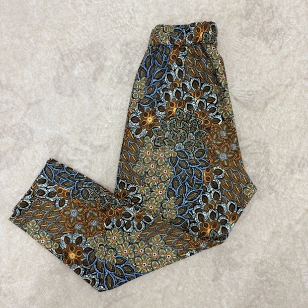 休闲显瘦夏季薄款花裤