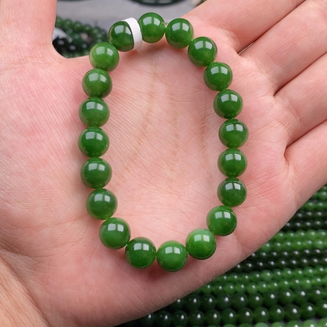 未镶嵌手串和田玉（碧玉）卡10