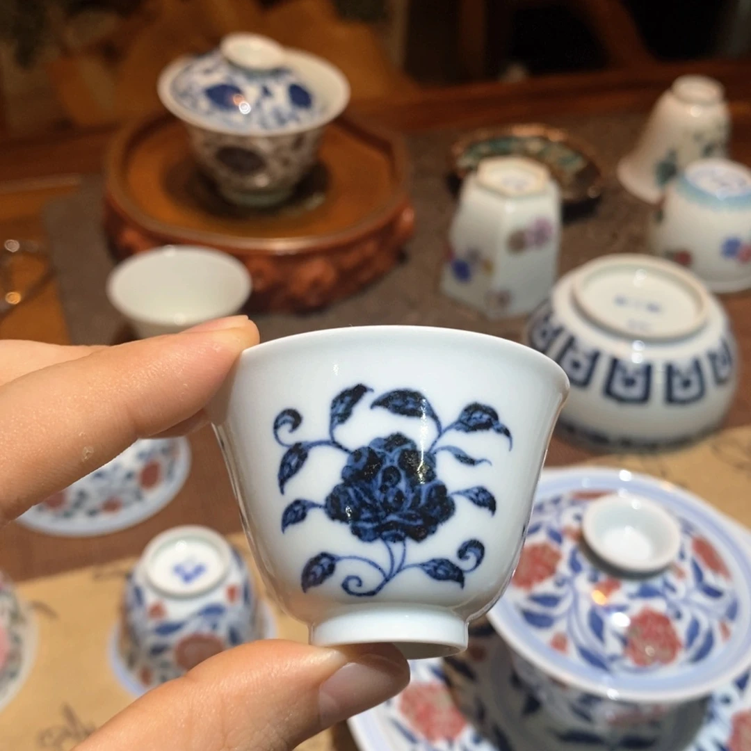 开播福利景德镇纯手绘茶器