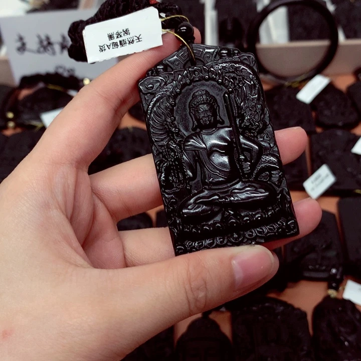 天然缅料a货钢琴黑特色题材挂件