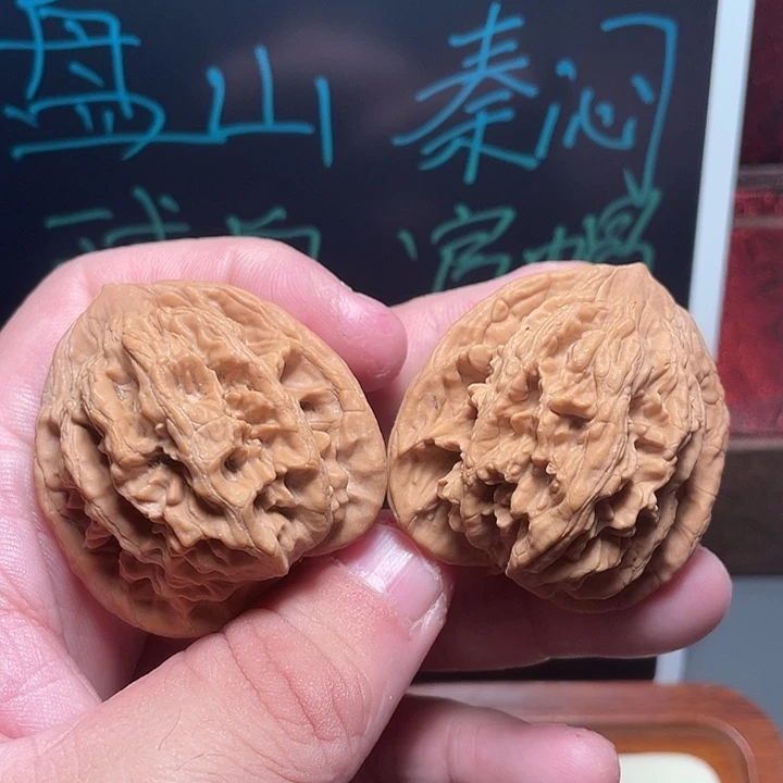 把件文玩核桃麦穗虎头41➕