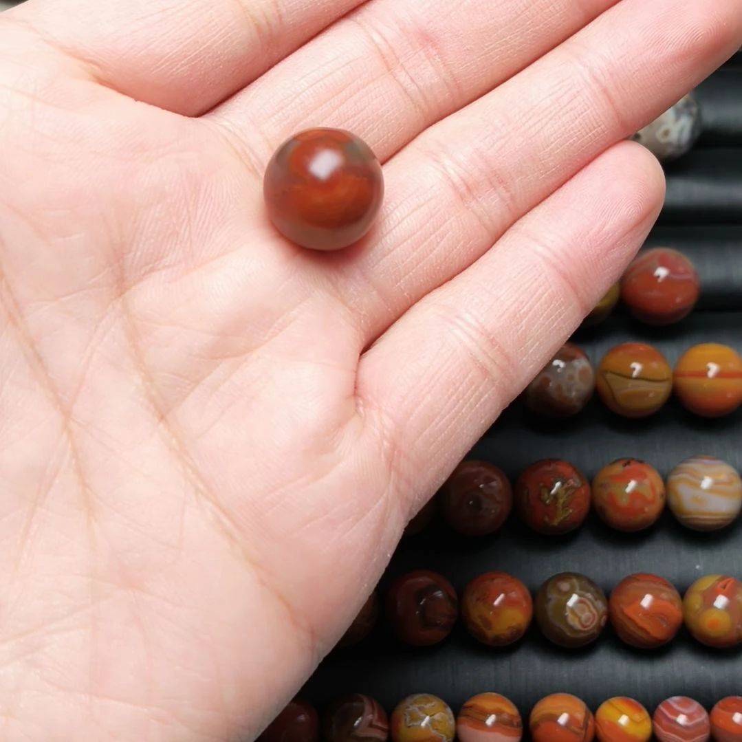 玛瑙/玉髓未镶嵌战国红玛瑙