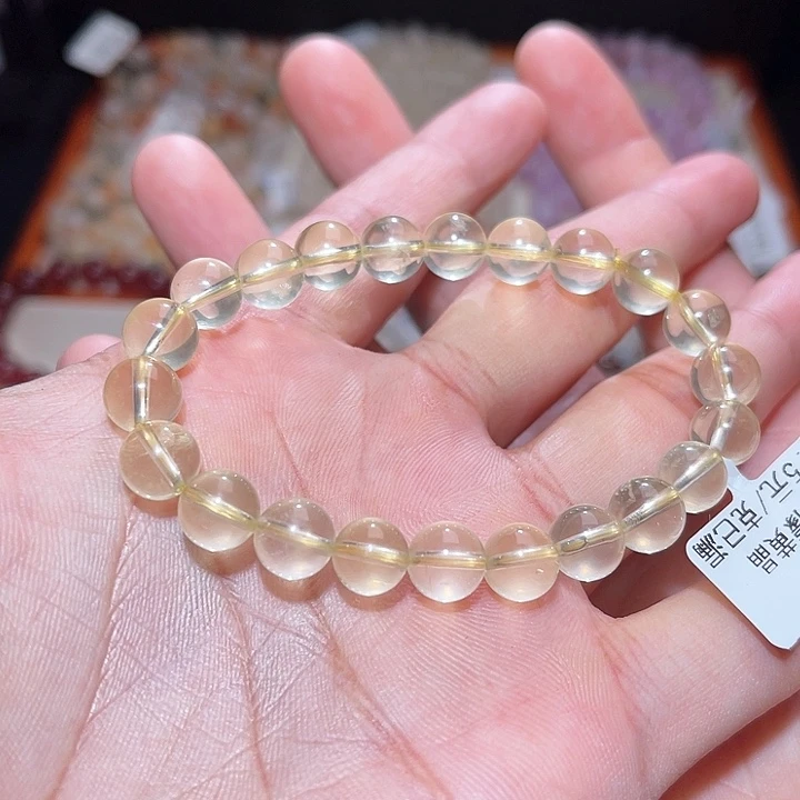 水晶手链未镶嵌192号主图手串  8+