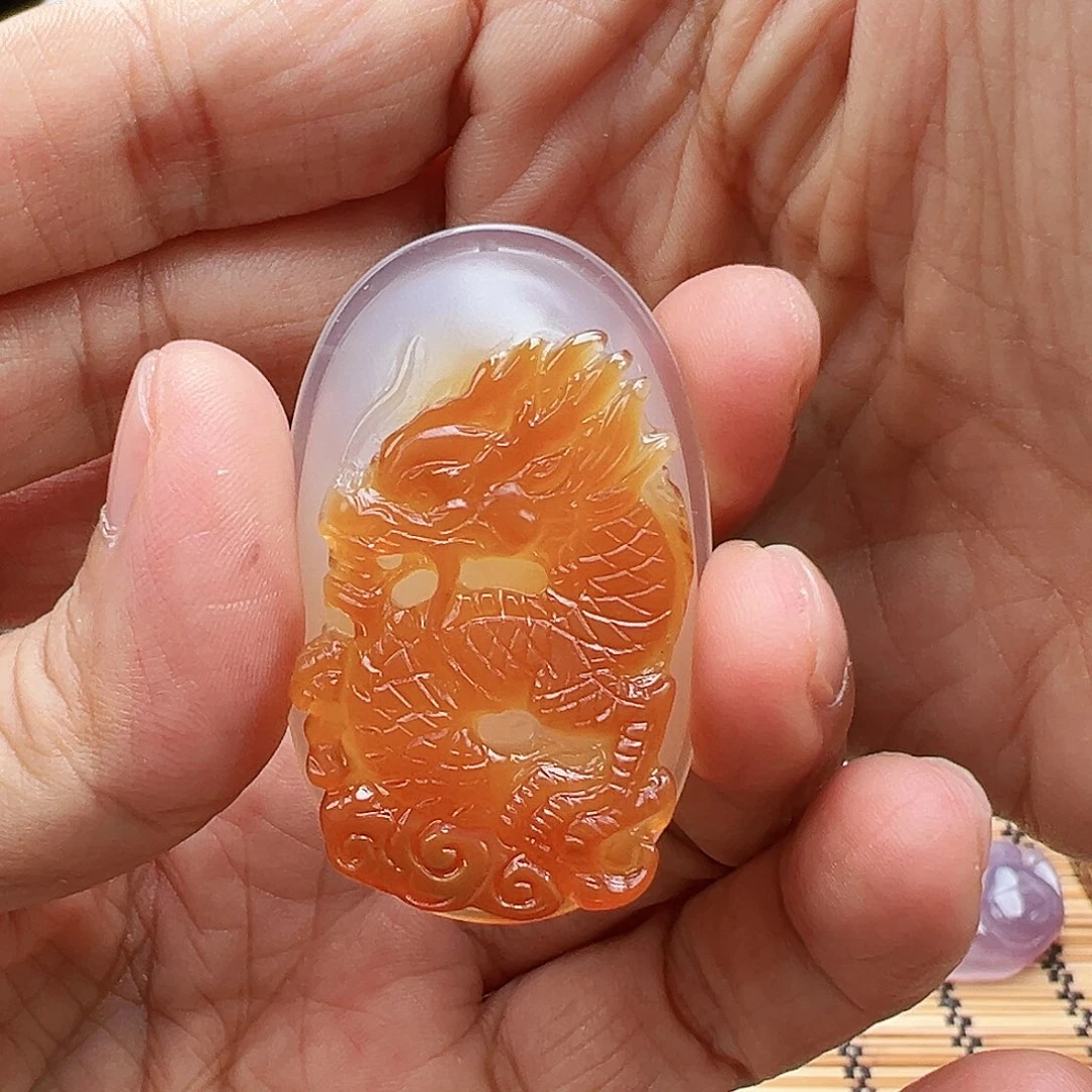 未镶嵌玛瑙/玉髓珠宝半成品