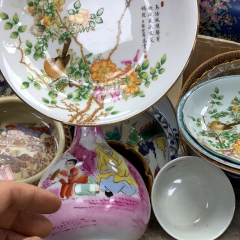 瓷片瓷器摆件瓷器摆件