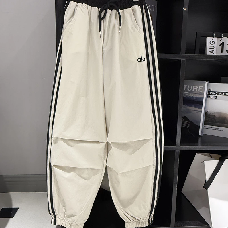 9150夏季男女童中性洋气休闲裤宽松休闲中大童运动裤防蚊裤超薄潮