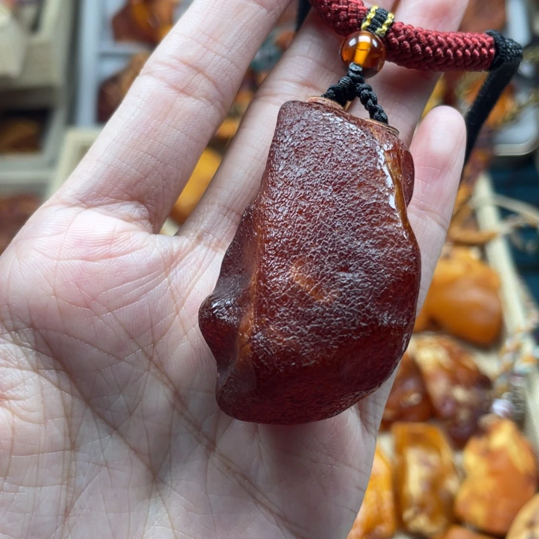 琥珀未镶嵌珠宝奇石