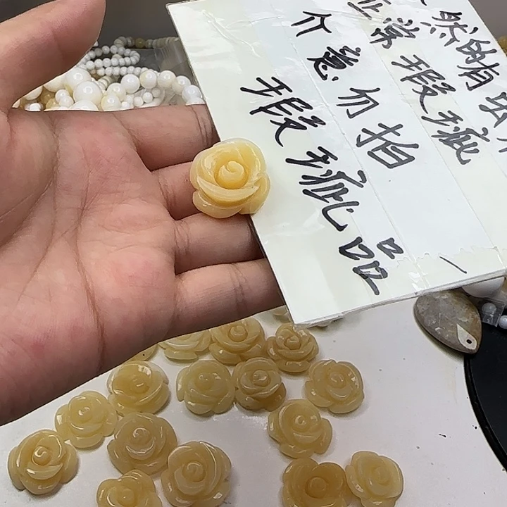 大果紫檀（缅甸花梨）瑕疵小黄花随机发