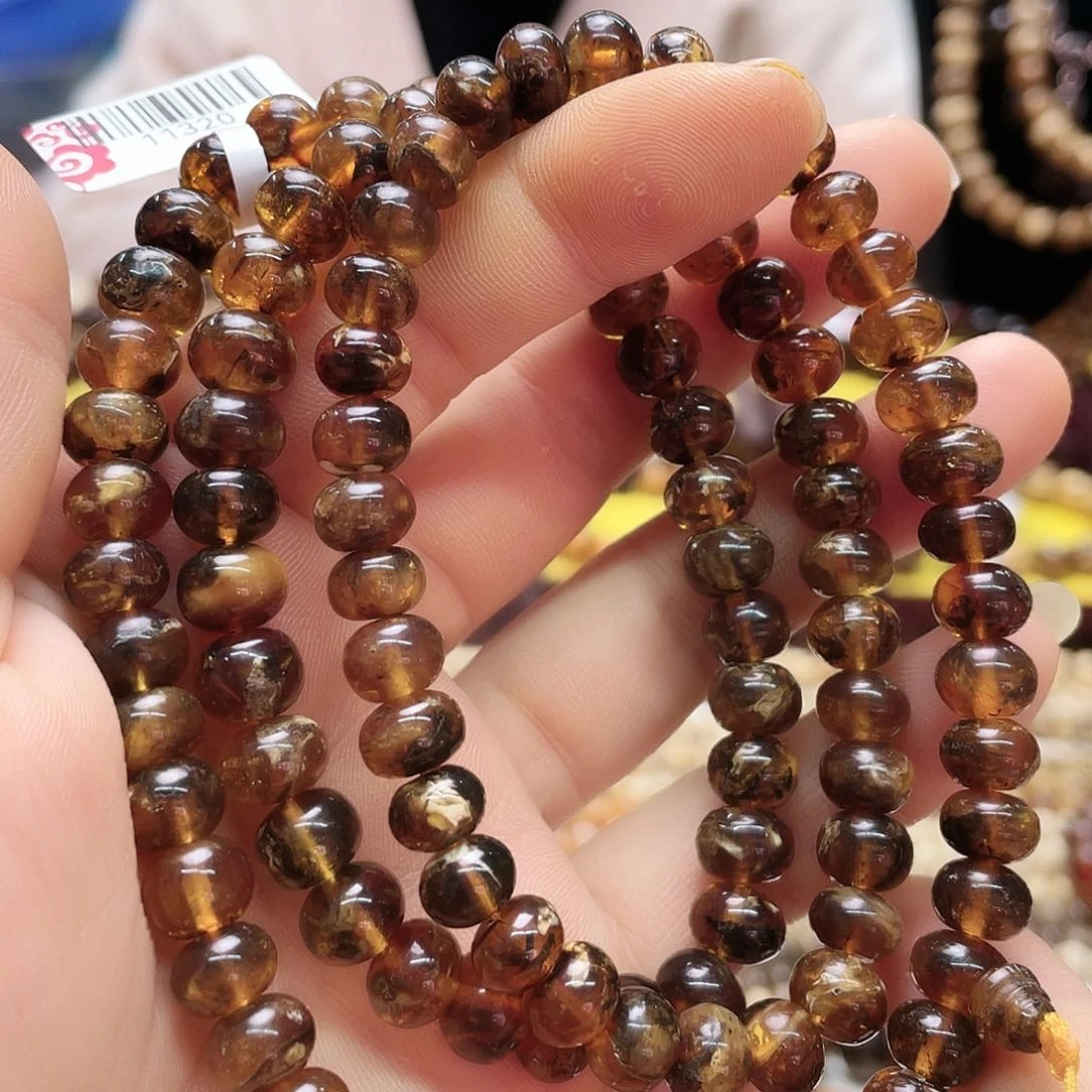 琥珀裸石未镶嵌八11320