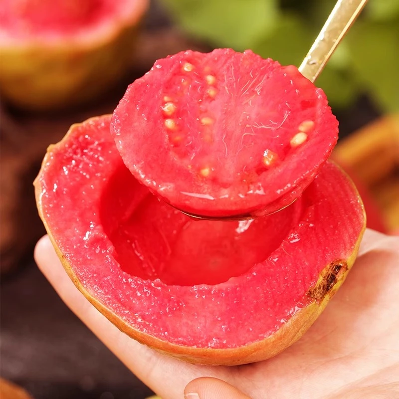 福建软糯红心芭乐 新鲜水果番石榴硬脆甜现摘现发3-5斤