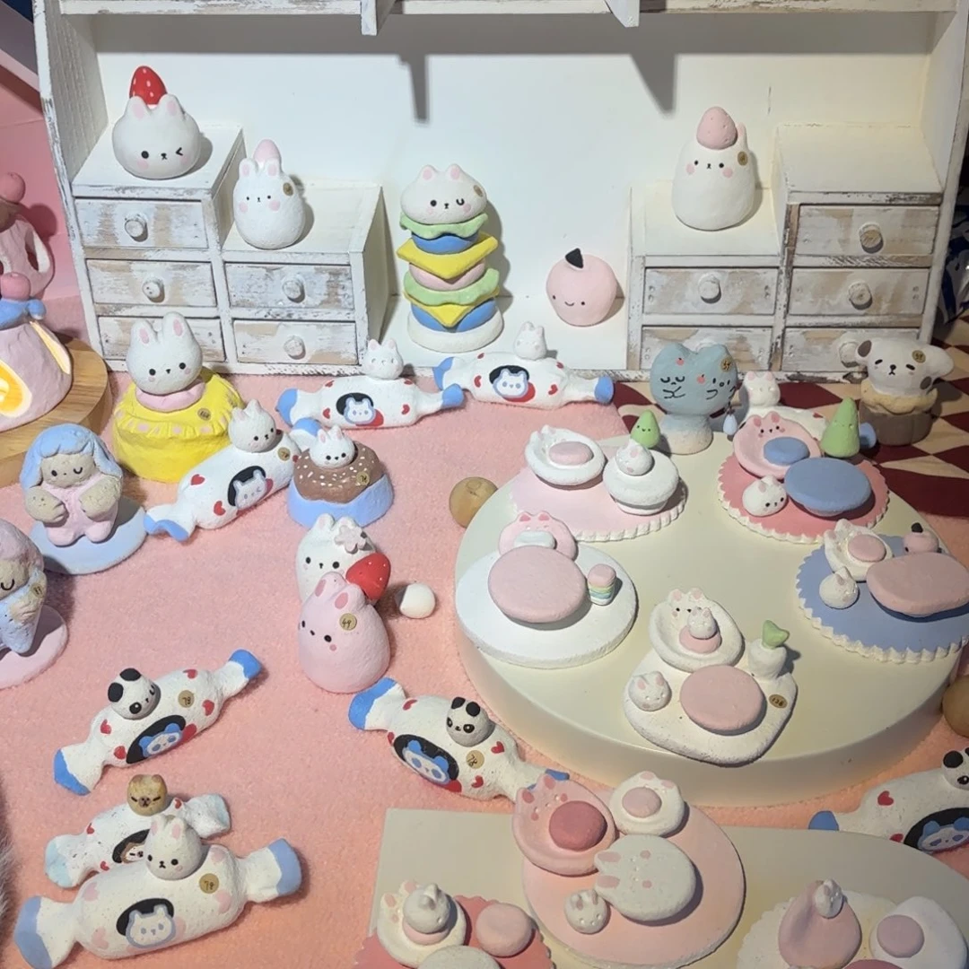 摆件陶可爱的陶瓷