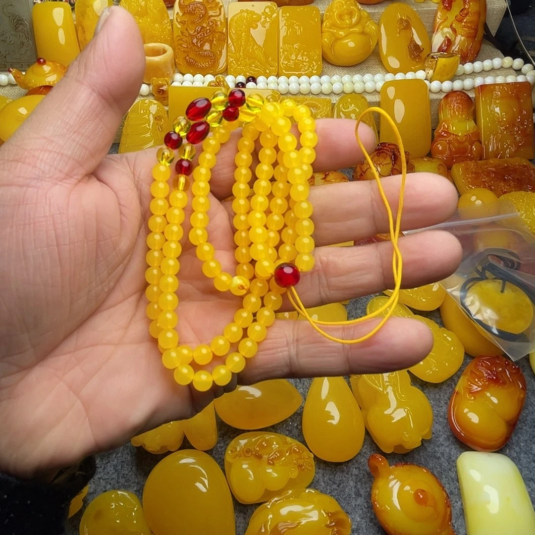 薰***草非金属珠链 俄罗斯新蜜