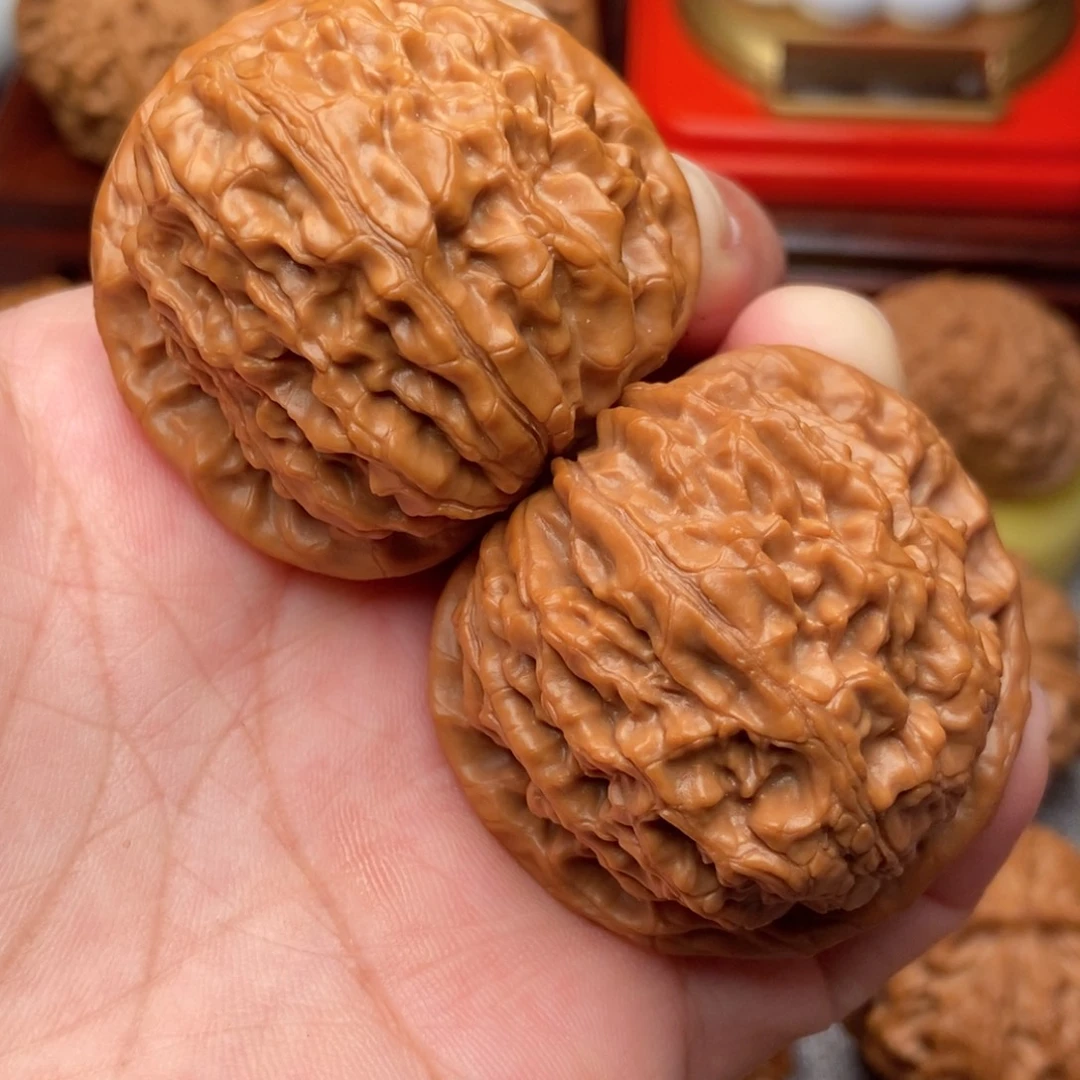 把件文玩核桃43.8精品毕业金麒麟