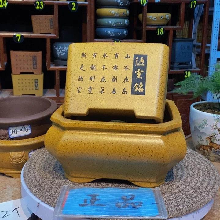 紫砂花盆紫砂艺术