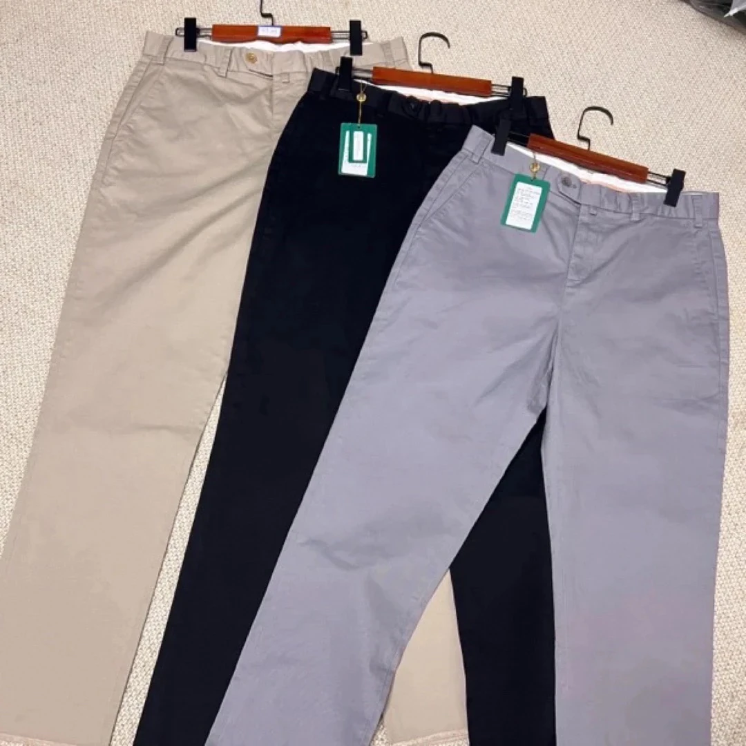 6325 男士新款弹力直筒休闲裤