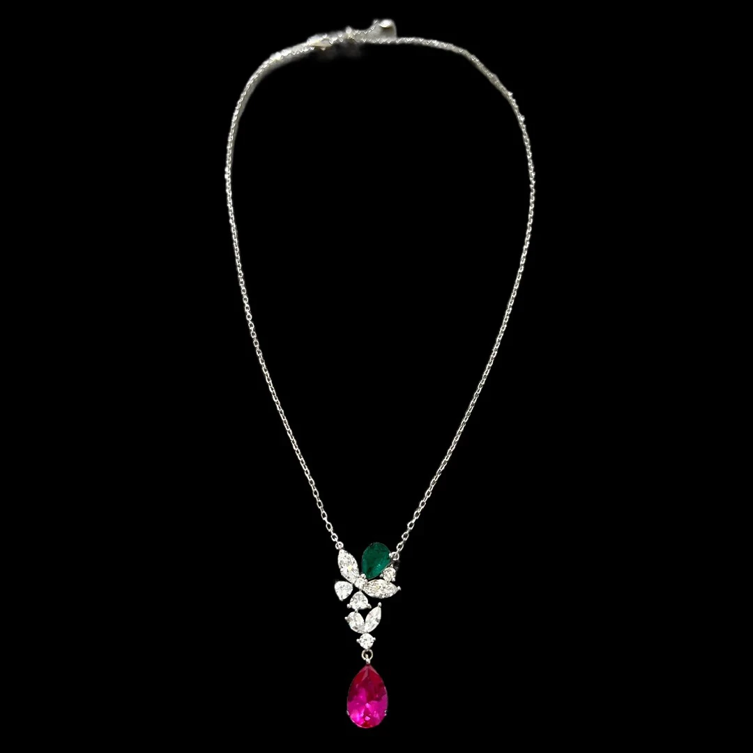 坠链均925银 400106时尚优雅项链