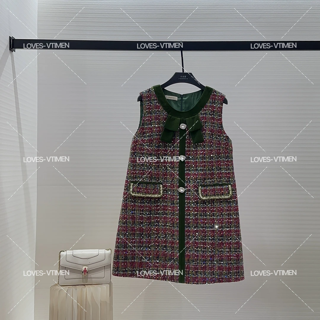 薇薇专属|赫本风短袖显瘦气质法式时尚长款连衣裙L-A1618