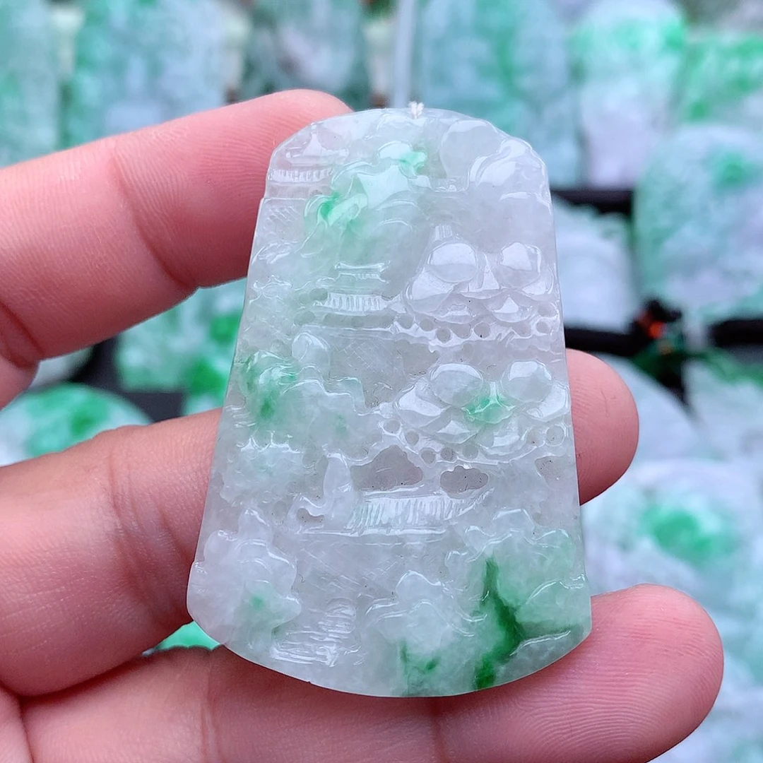 翡翠吊坠(不含链)未镶嵌