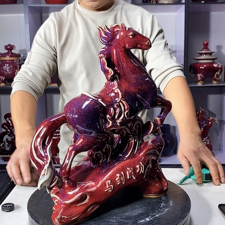 瓷片中国神垕精品钧瓷